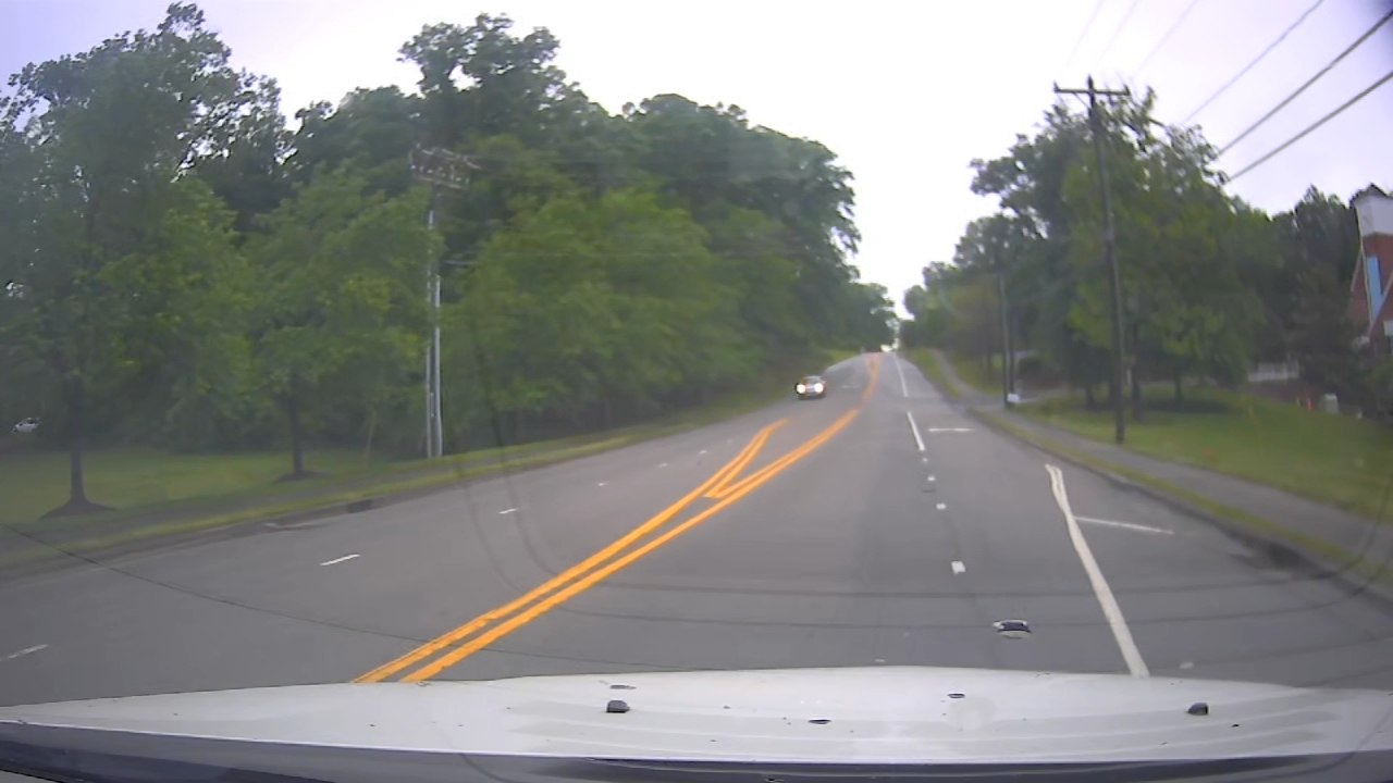 Wet road Sunday morning across central NC