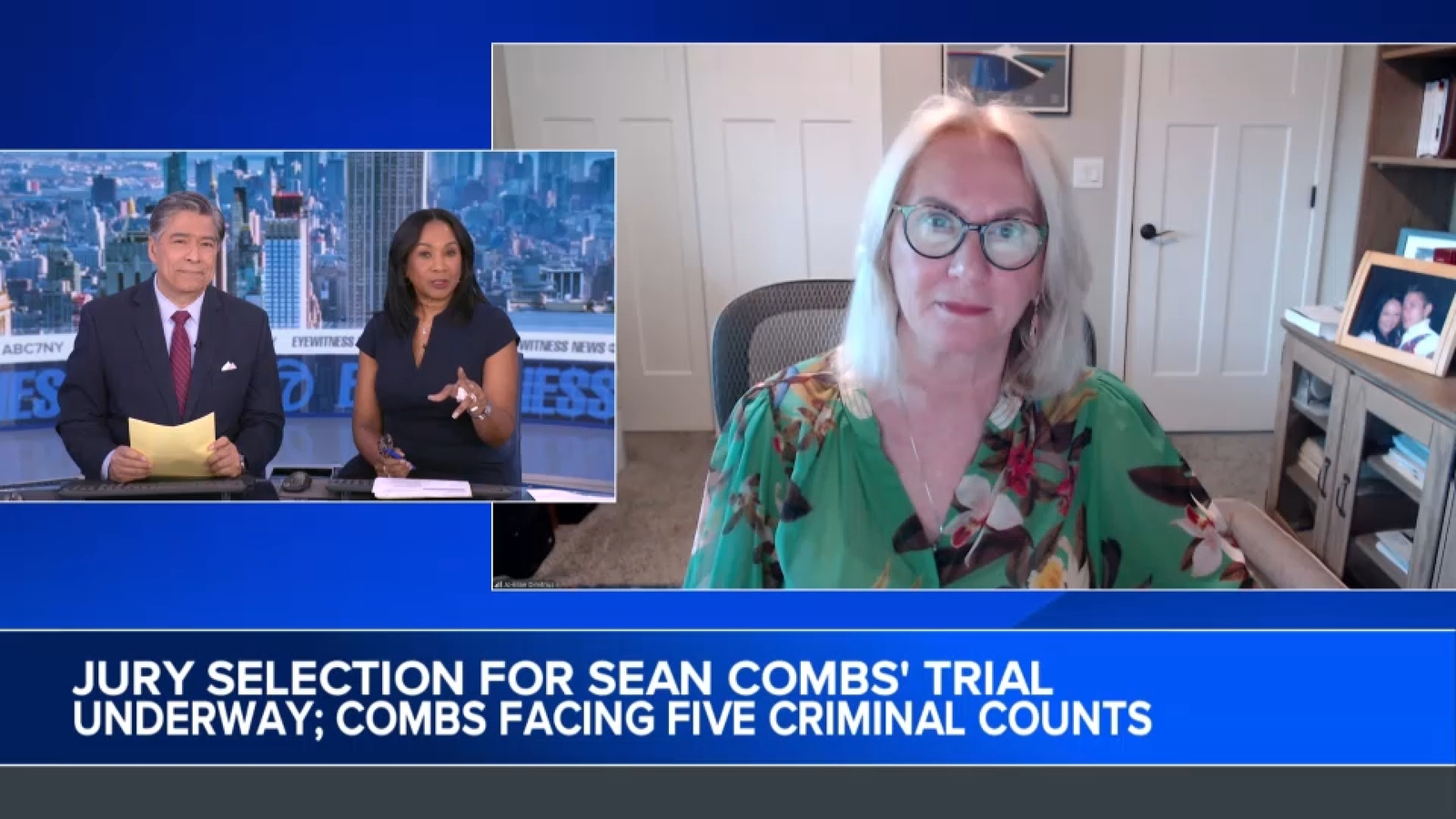 Prospective juror likes a baby oil joke - ABC7 New York
