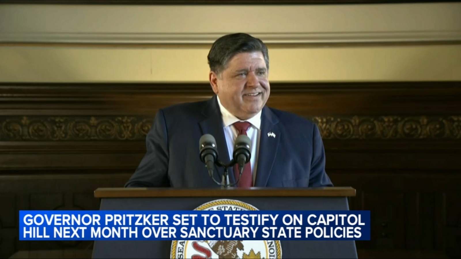 Govs. JB Pritzker, Tim Walz, Kathy Hochul to testify on sanctuary state ...