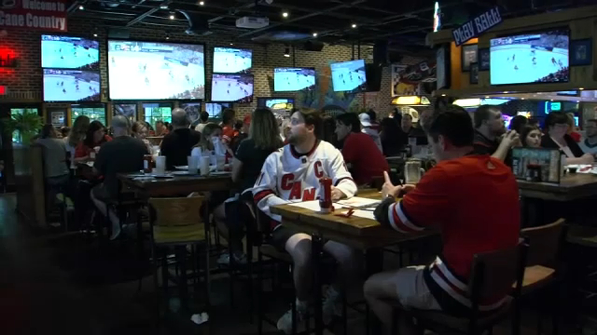 Caniacs pack Hurricanes watch party in Cary