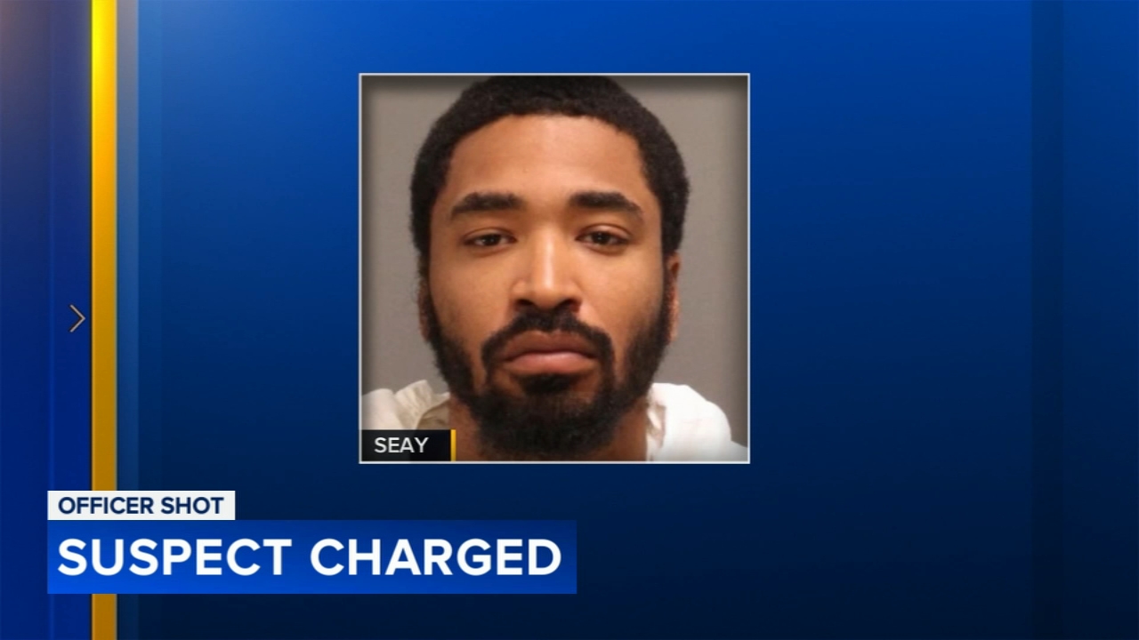 Philadelphia police officer shot near Overbrook High School; suspect charged