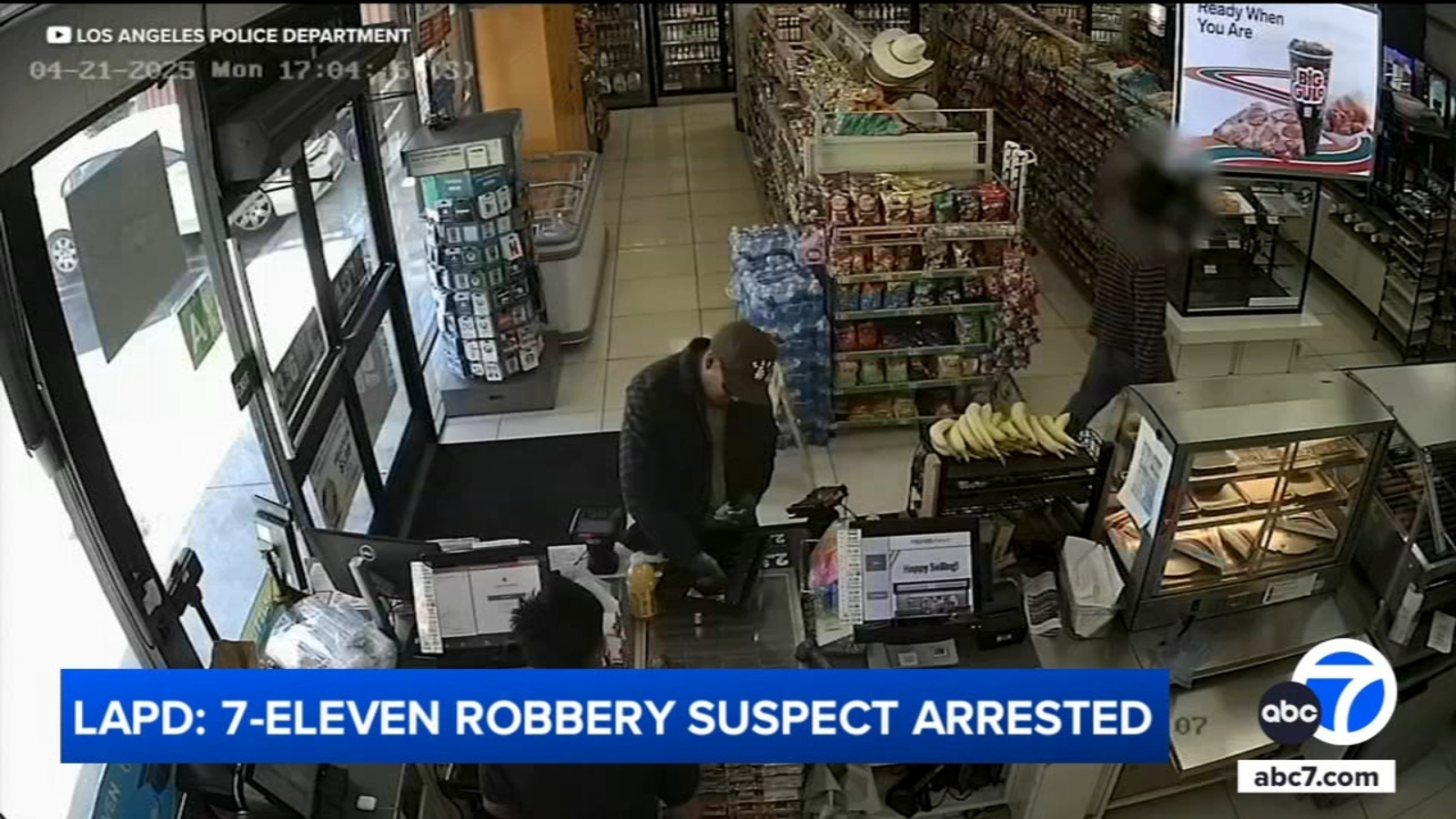 Suspect arrested in string of 7-Eleven robberies in Los Angeles and ...