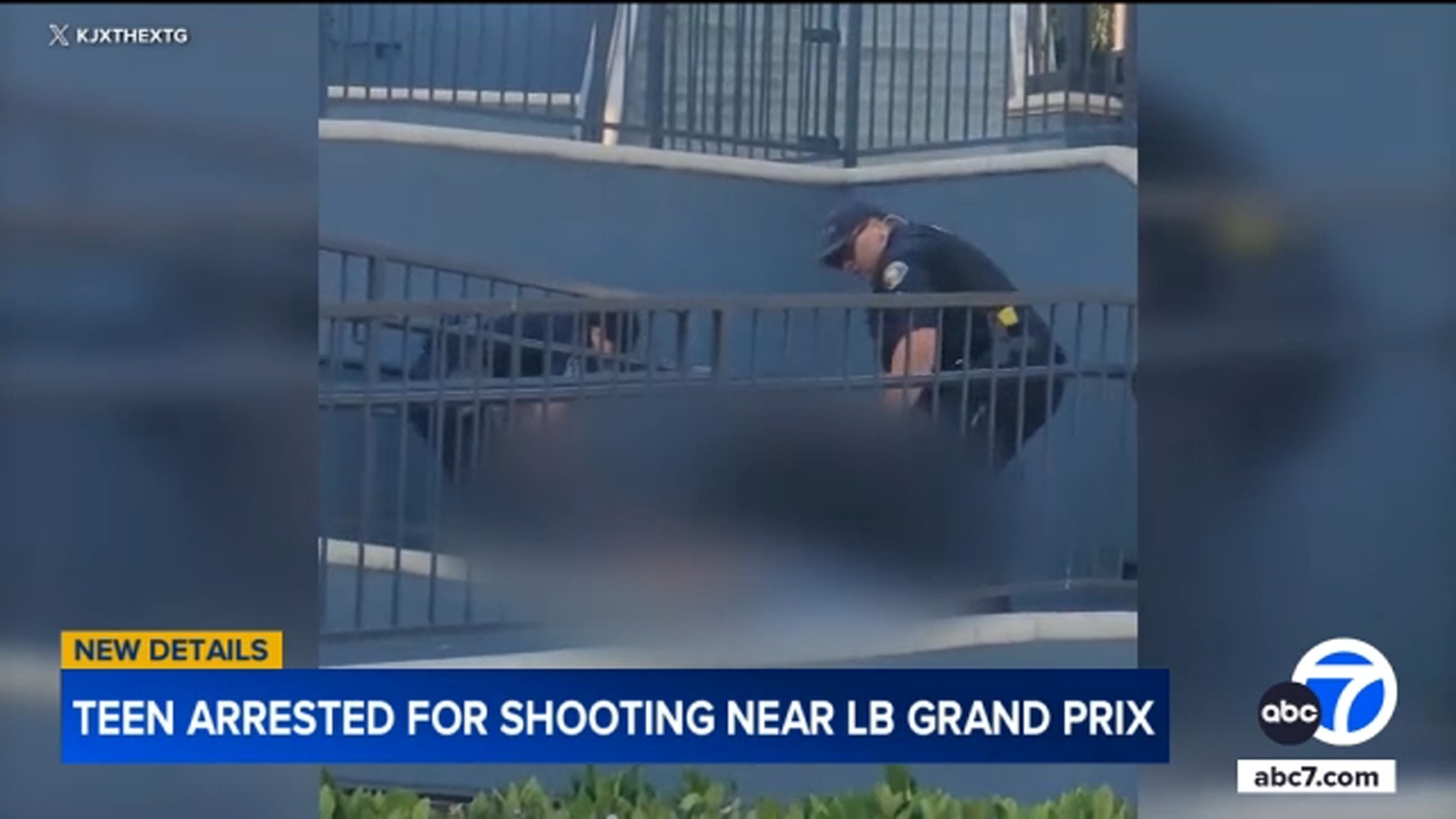 Teenager arrested in deadly shooting outside Long Beach Grand Prix ...