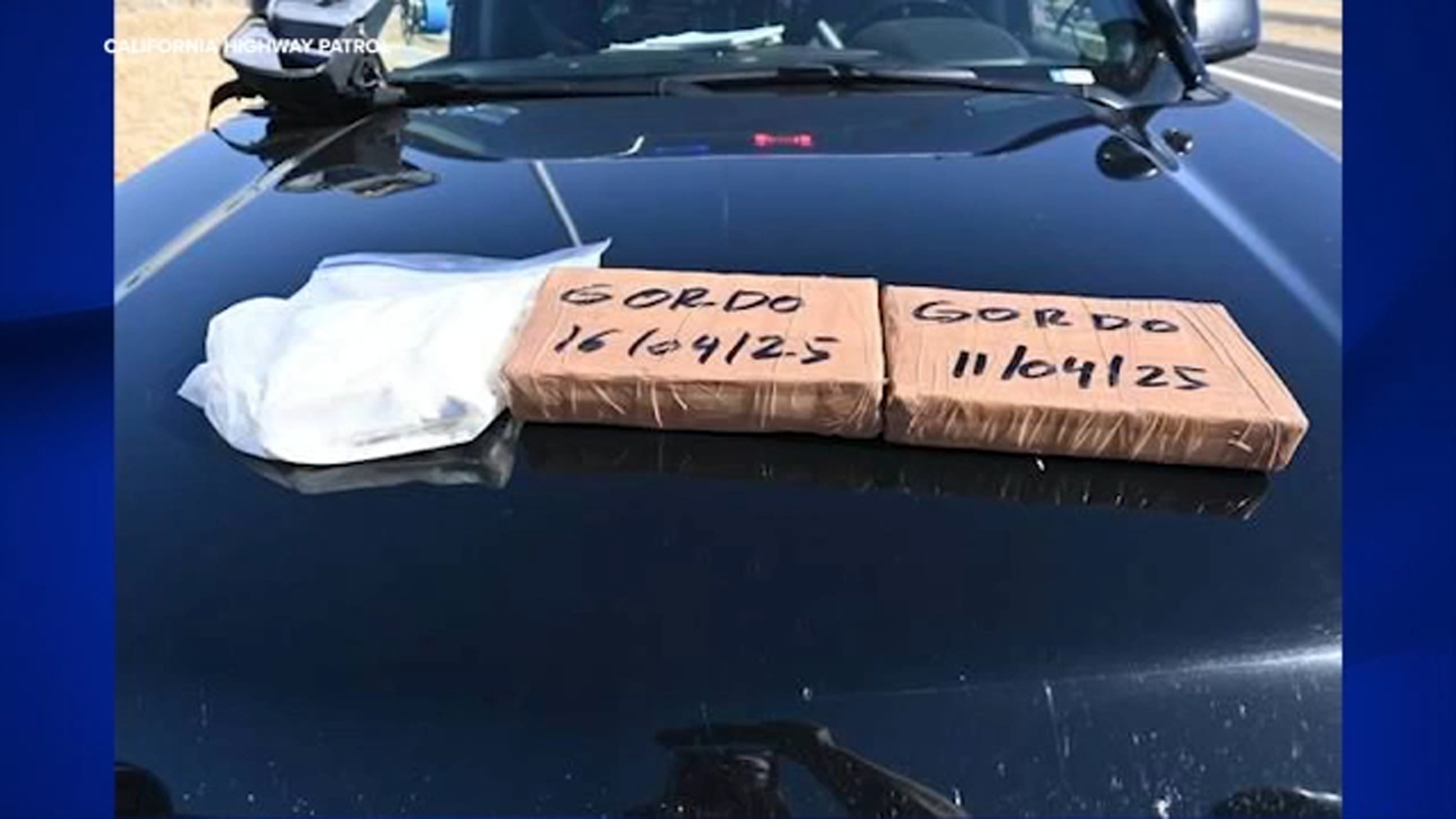 6 pounds of cocaine found during traffic stop in Fresno County, CHP says