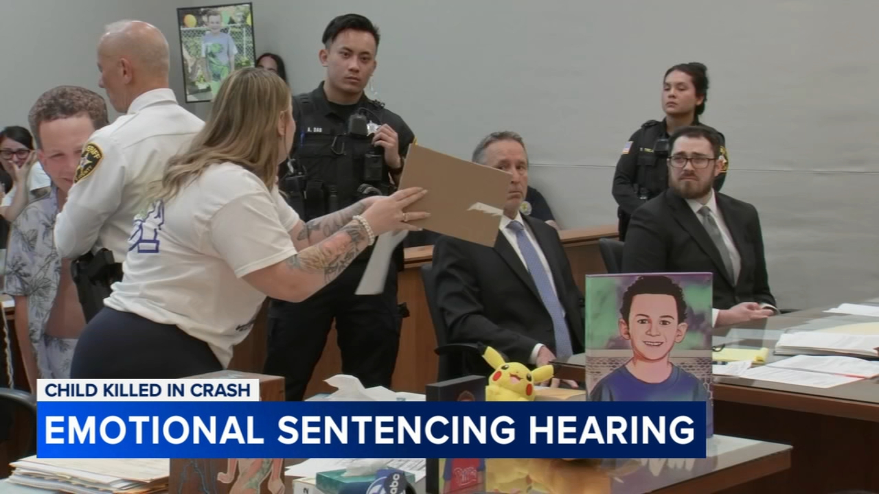 NJ man who drove drunk at 107 mph before crash that killed sleeping child sentenced to prison