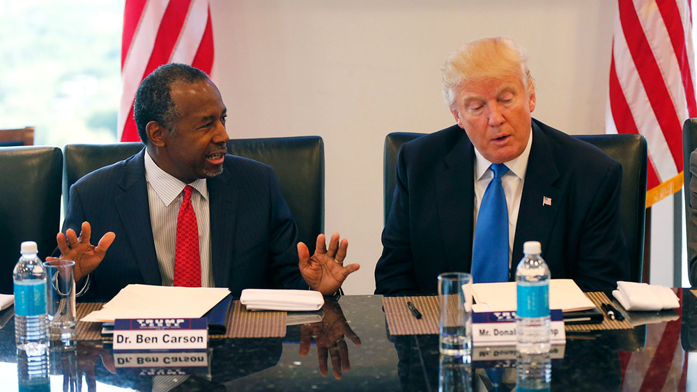 Trump taps Ben Carson to head HUD and meets with Al Gore
