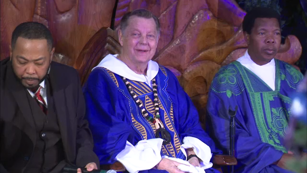 Chicago's Father Pfleger celebrates 50 years as priest