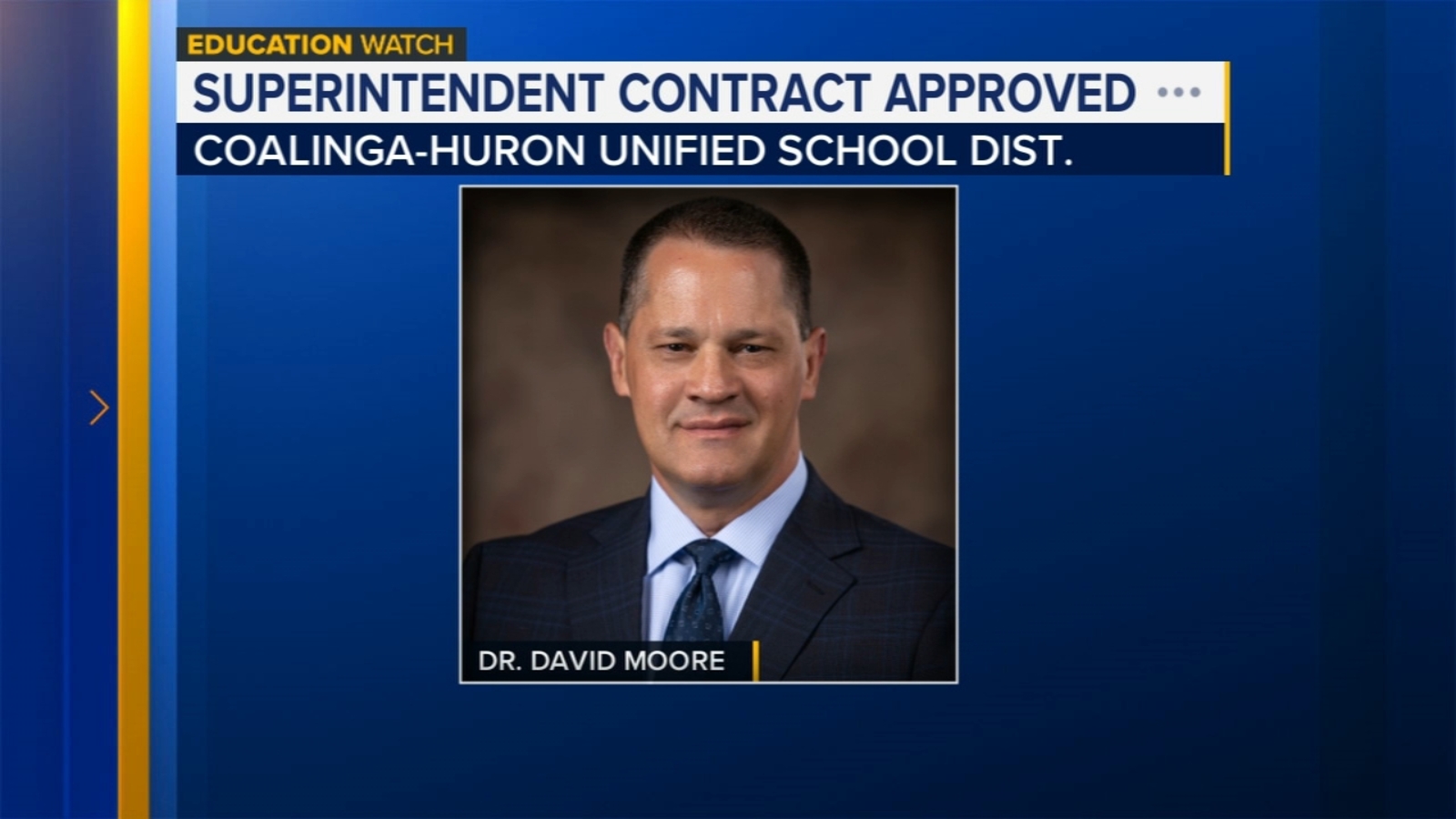 Contract approved for new Coalinga-Huron Unified School District superintendent
