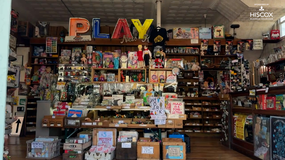 Tucked on an island in the Bronx, toy store doubles as time machine
