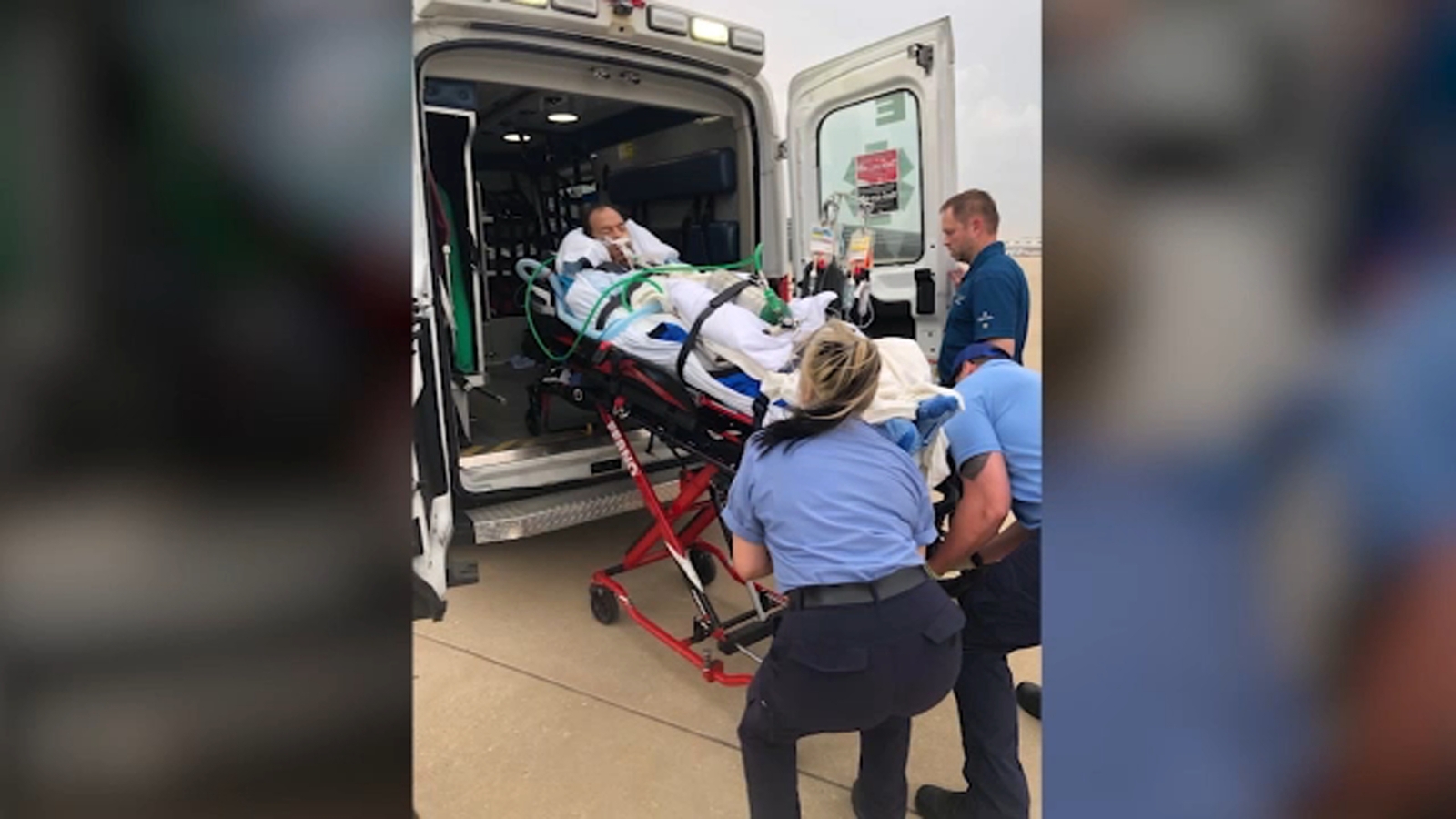 Lung cancer patient transferred to Chicago for double-lung transplant