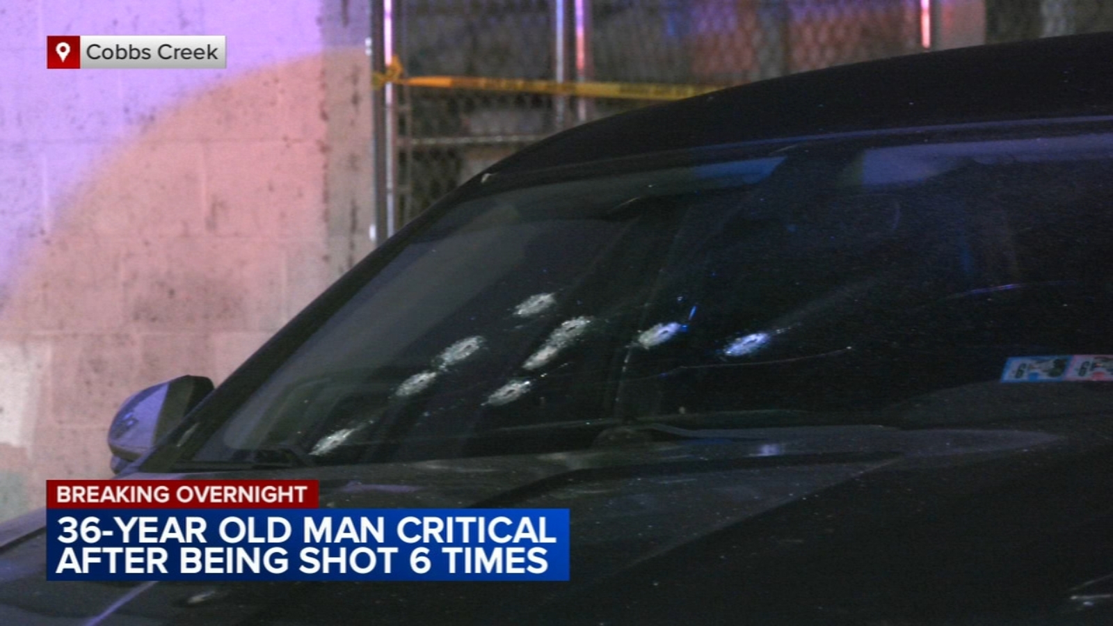 Man shot while sitting inside car in Cobbs Creek section of the city ...