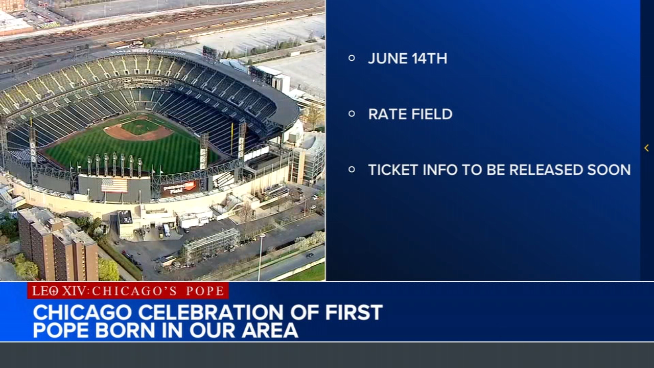 Celebration Mass to be held at Rate Field for Pope Leo XIV