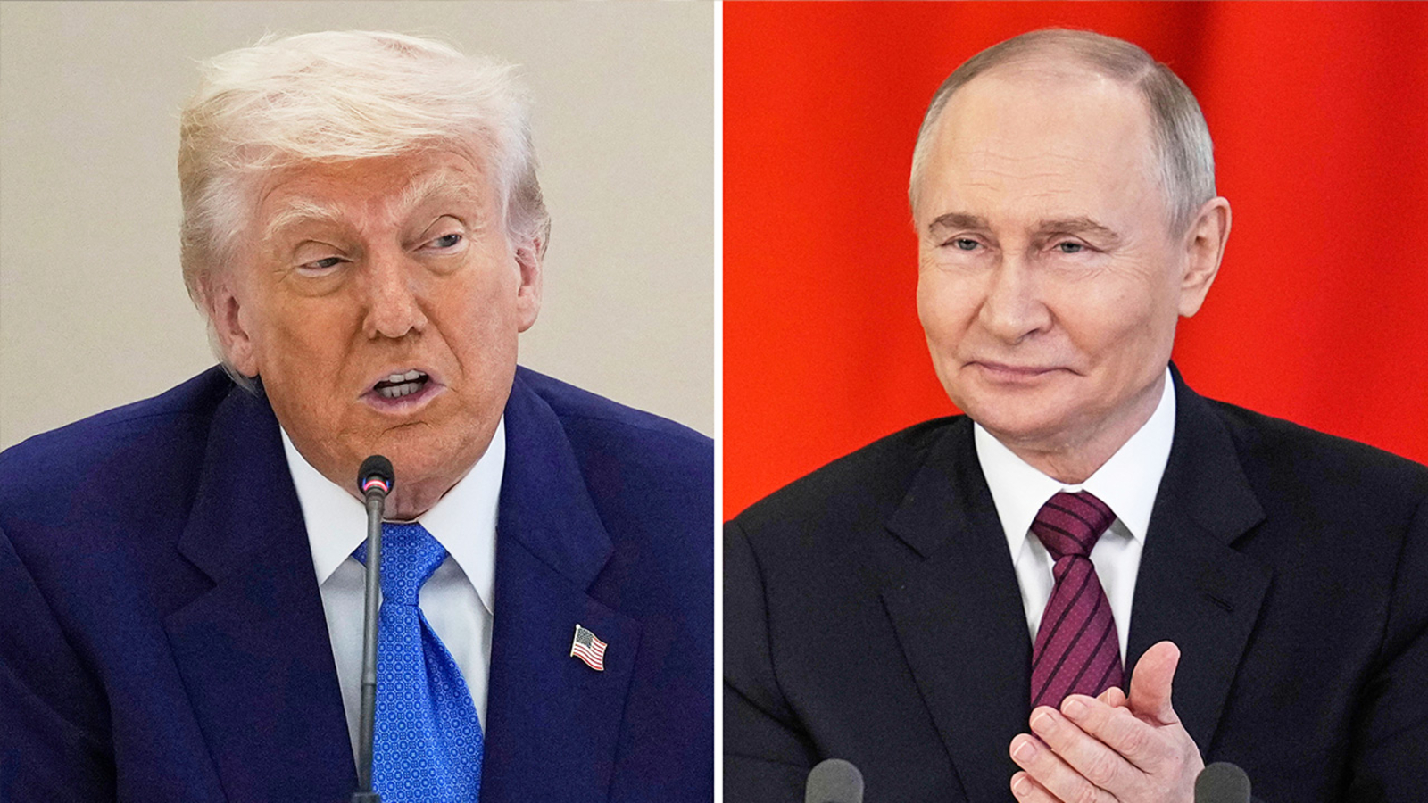 Trump and Putin hold high-stakes phone call over war in Ukraine