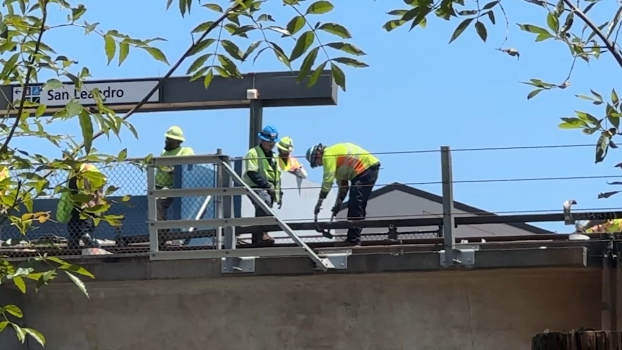 Fire at San Leandro BART station damages equipment, suspends service
