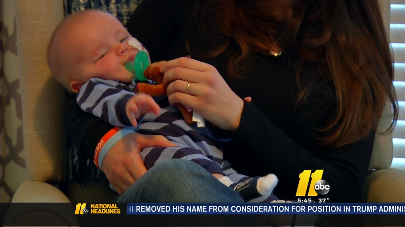 Raleigh 9monthold gets his bonemarrow match ABC11 RaleighDurham