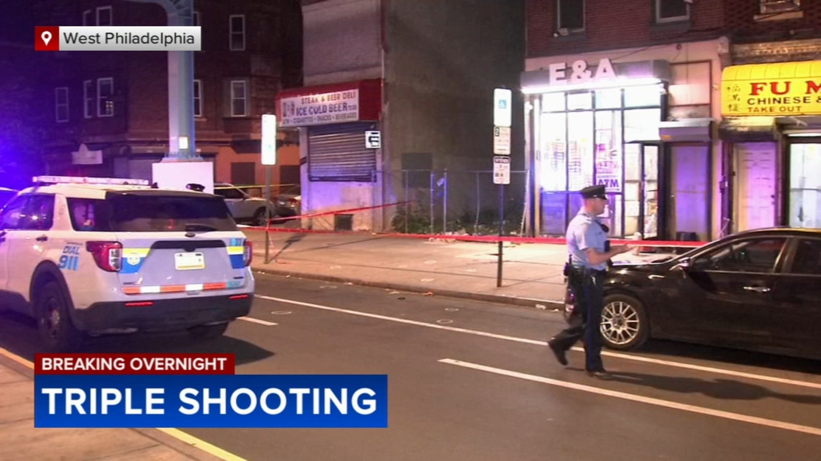 3 injured in drive-by shooting outside convenience store in West ...