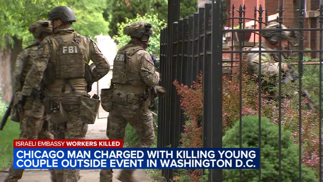 Chicago man charged in deadly DC Jewish museum shooting