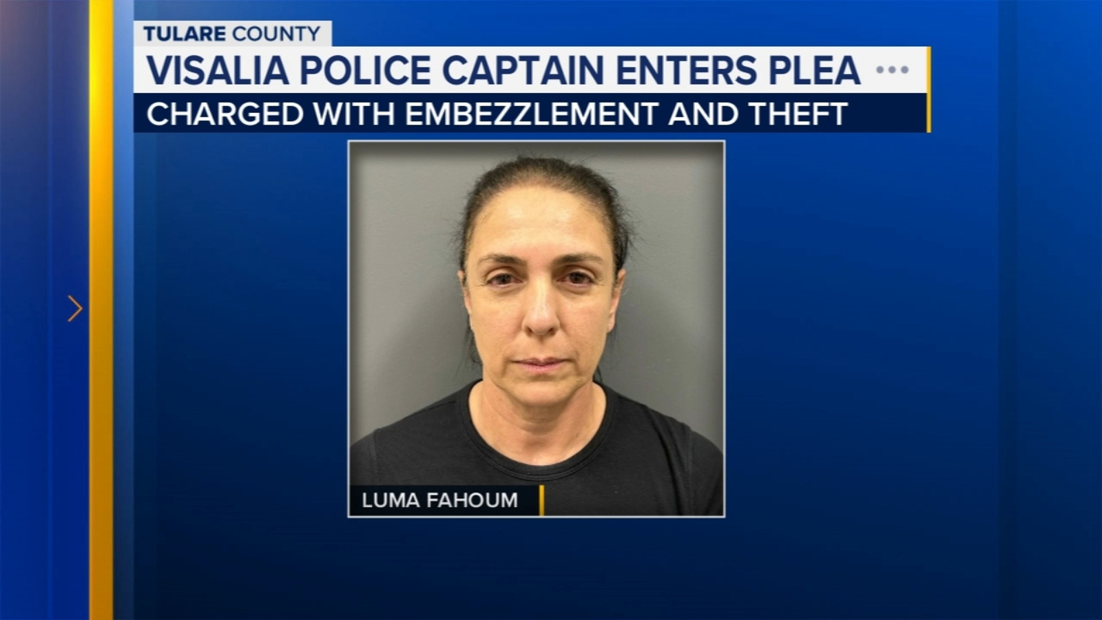 Visalia police captain pleads not guilty to embezzlement charges