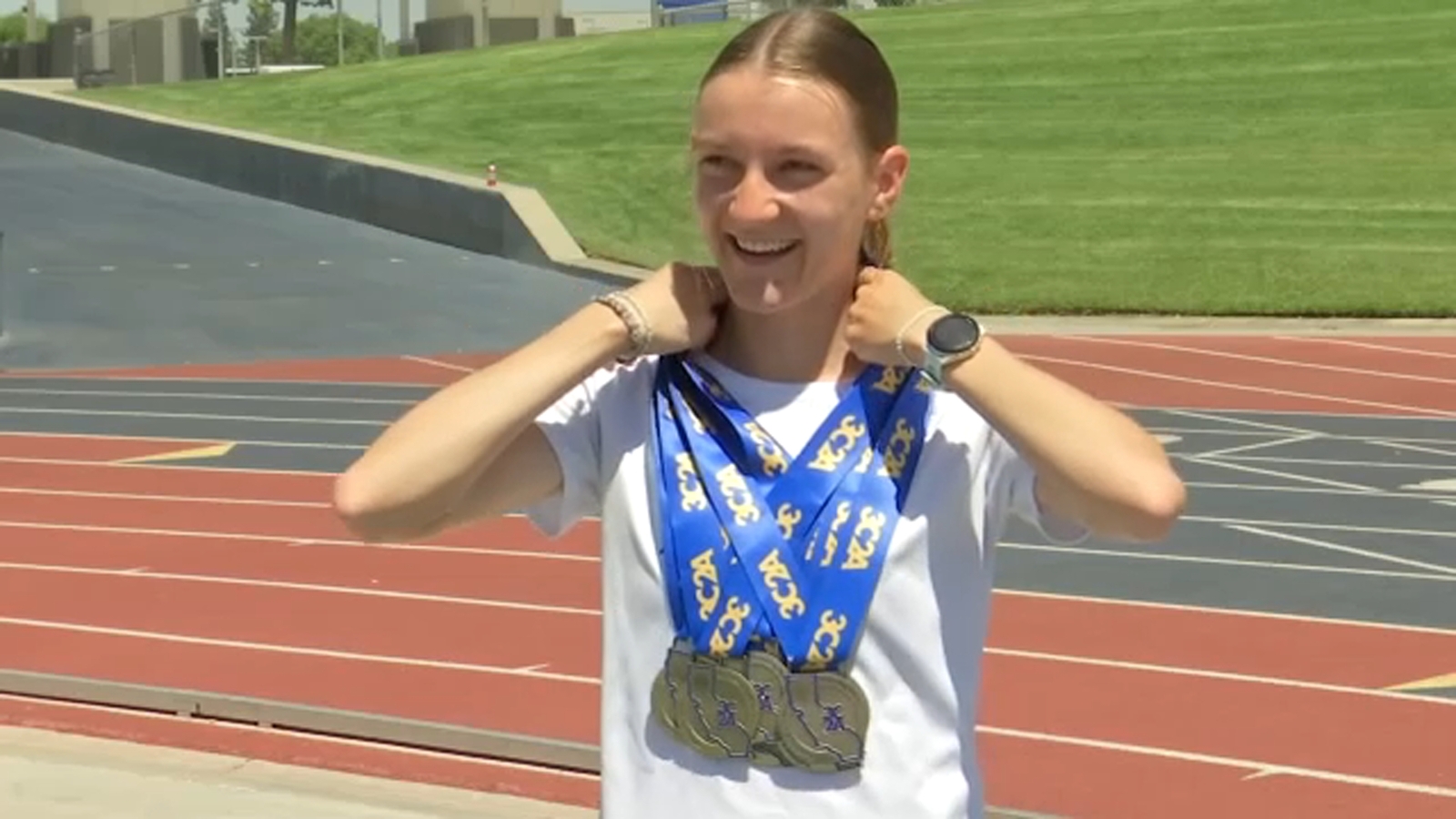 Good Sports: Clovis Community runner learning from one of the best