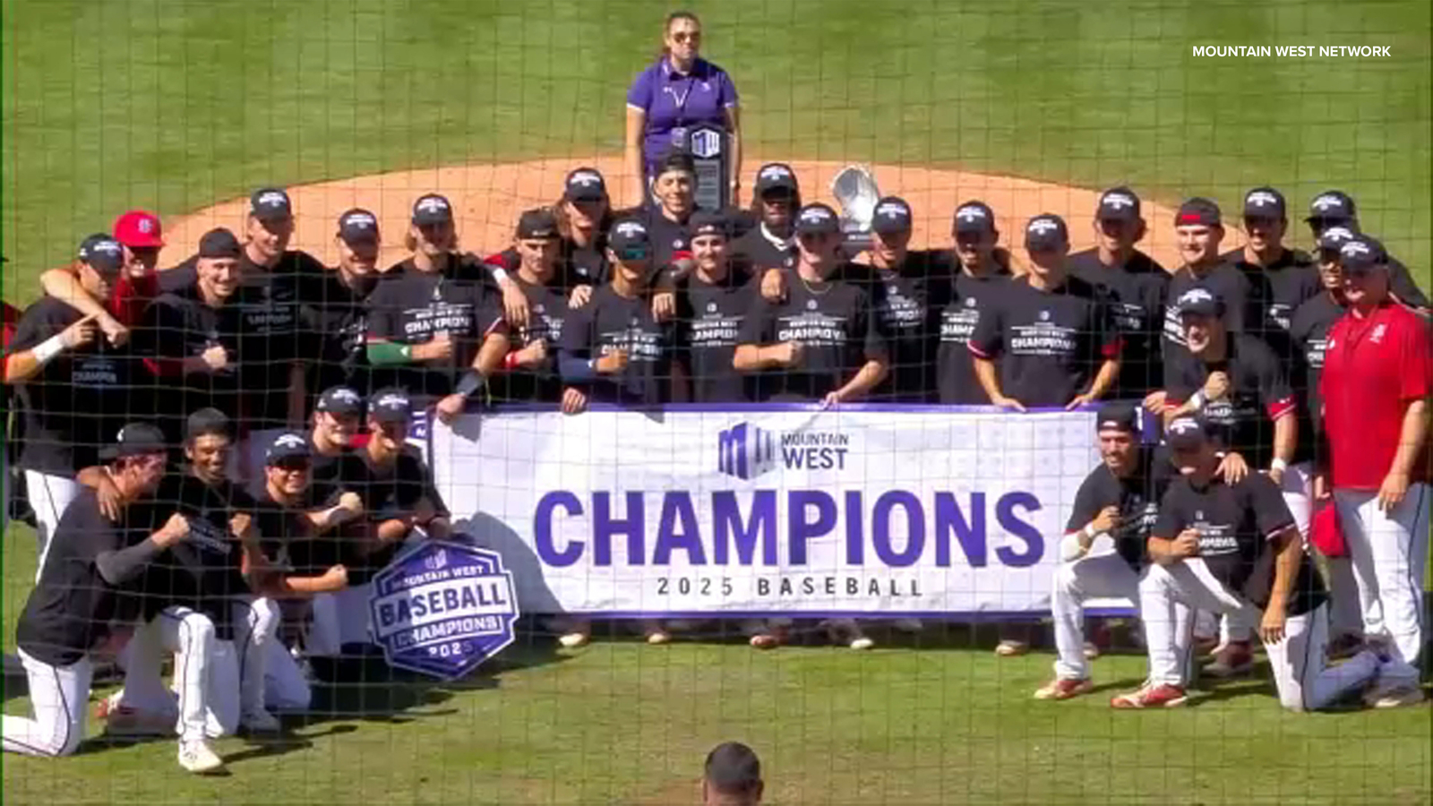Diamond 'Dogs defend Mountain West title, Sky Collins ambulanced off after slide