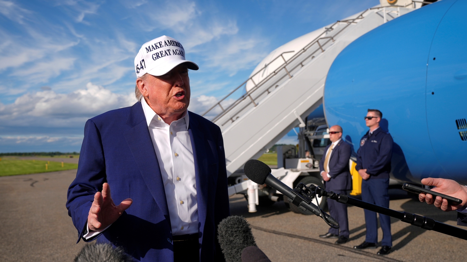 Trump says he'll delay threatened 50% tariff on European Union until July