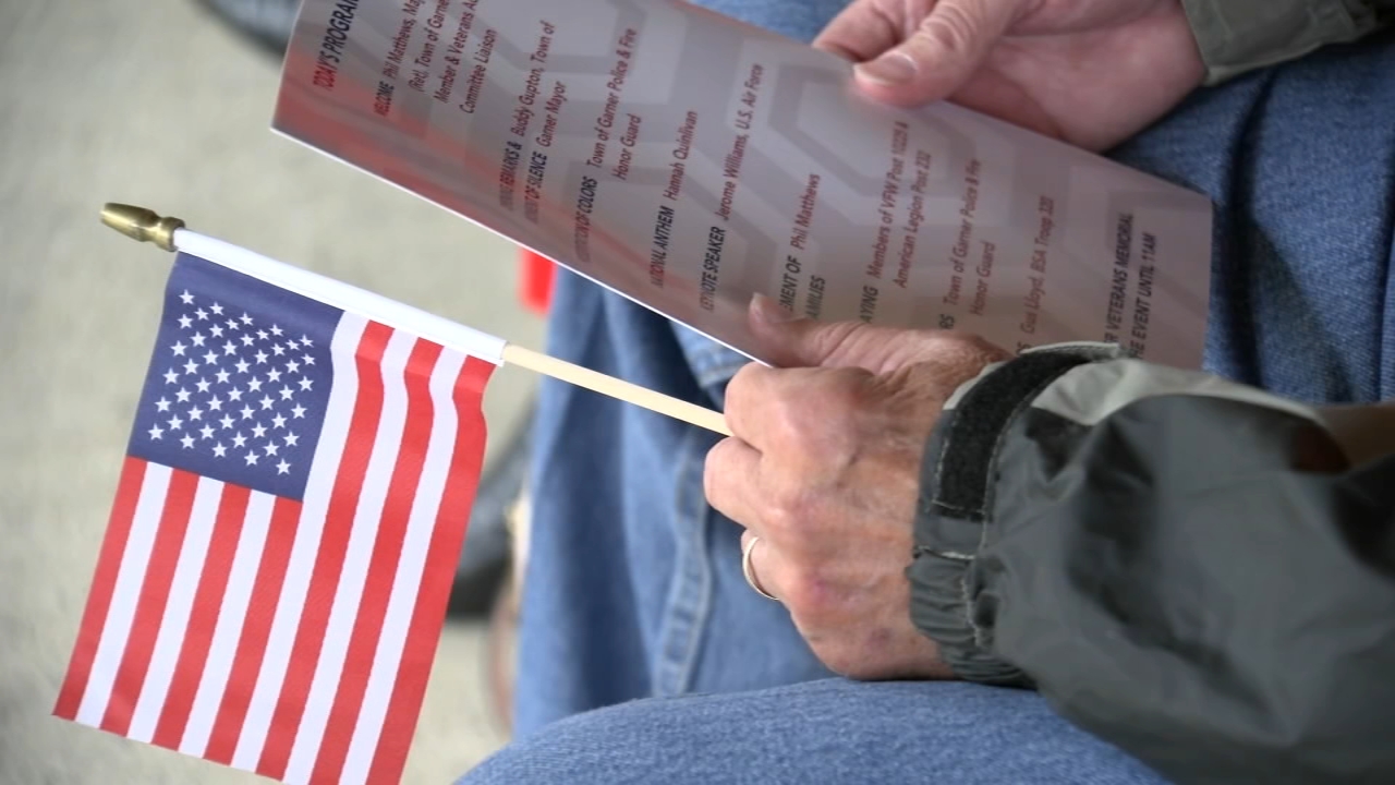 Memorial Day ceremony in Garner honors fallen military members