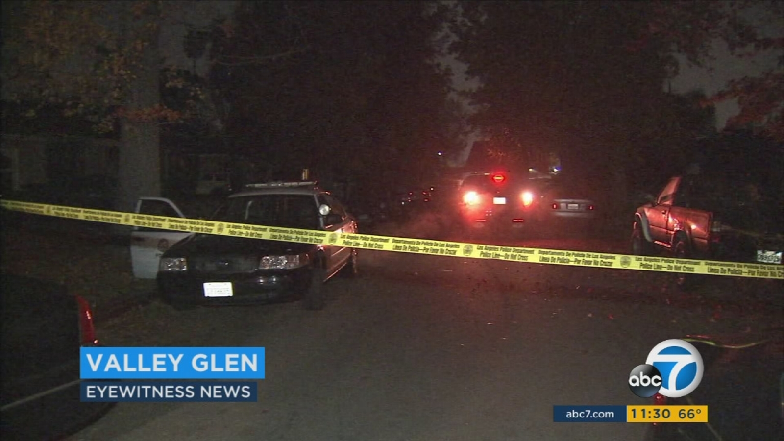 Shooting in Valley Glen leaves 1 man dead, LAPD says ABC7 Los Angeles