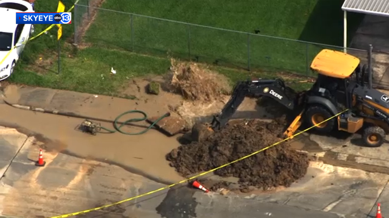 Gas leak repaired near Southridge after construction crews hit line in ...