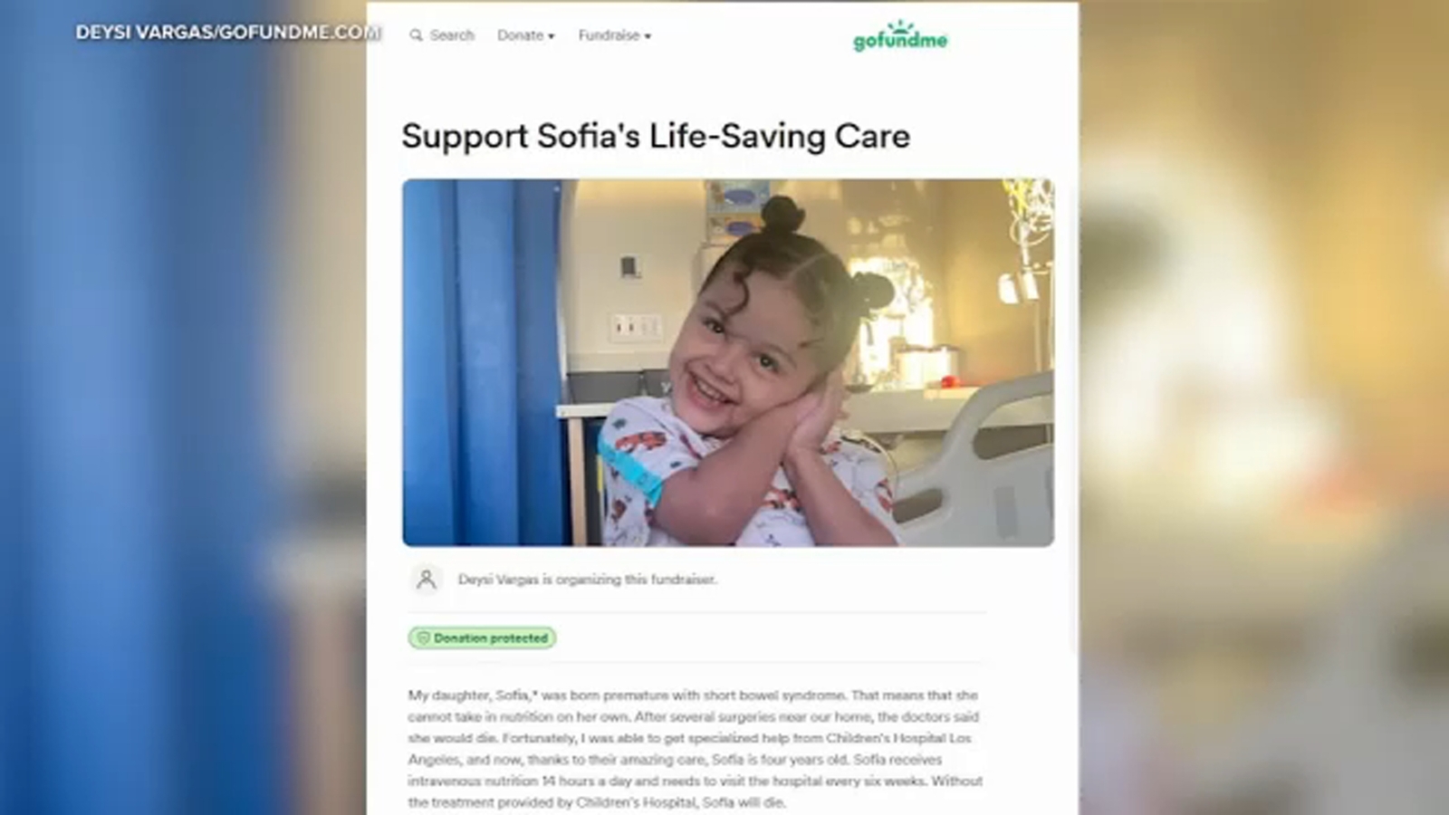 Doctors say 4-year-old Children's Hospital patient could die within days if deported