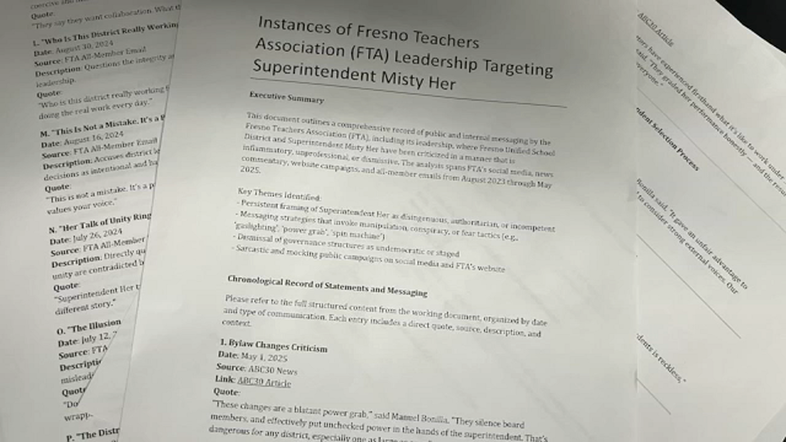 Fresno Teachers Association accuses FUSD of using AI in document criticizing the union