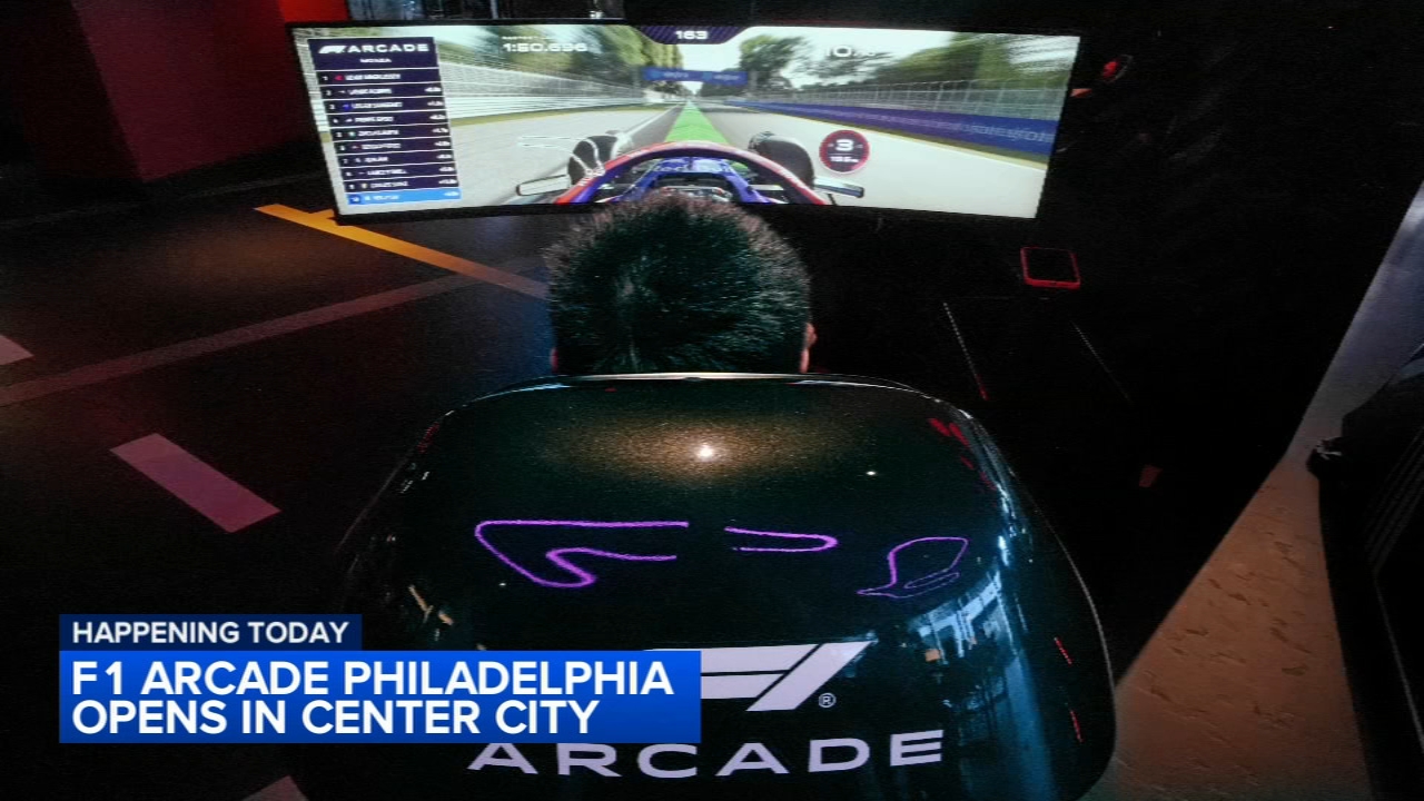 World's largest F1 Arcade opens in Center City Philadelphia