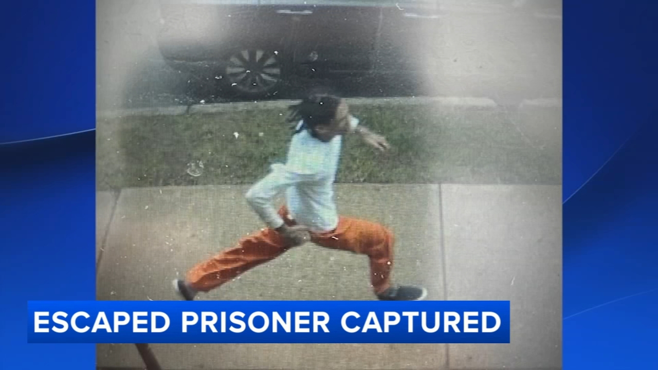 Prisoner back in custody after fleeing Delaware County Courthouse in Media, Pa.