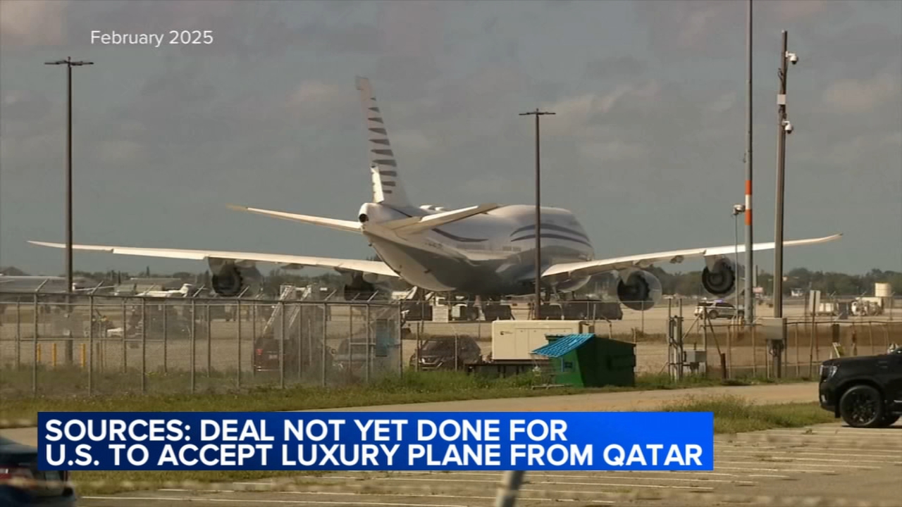 Trump's Air Force One deal with Qatar not finalized