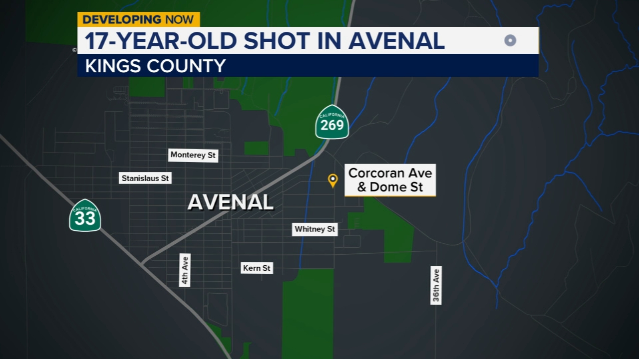 Teen hospitalized after shooting in Avenal, police say