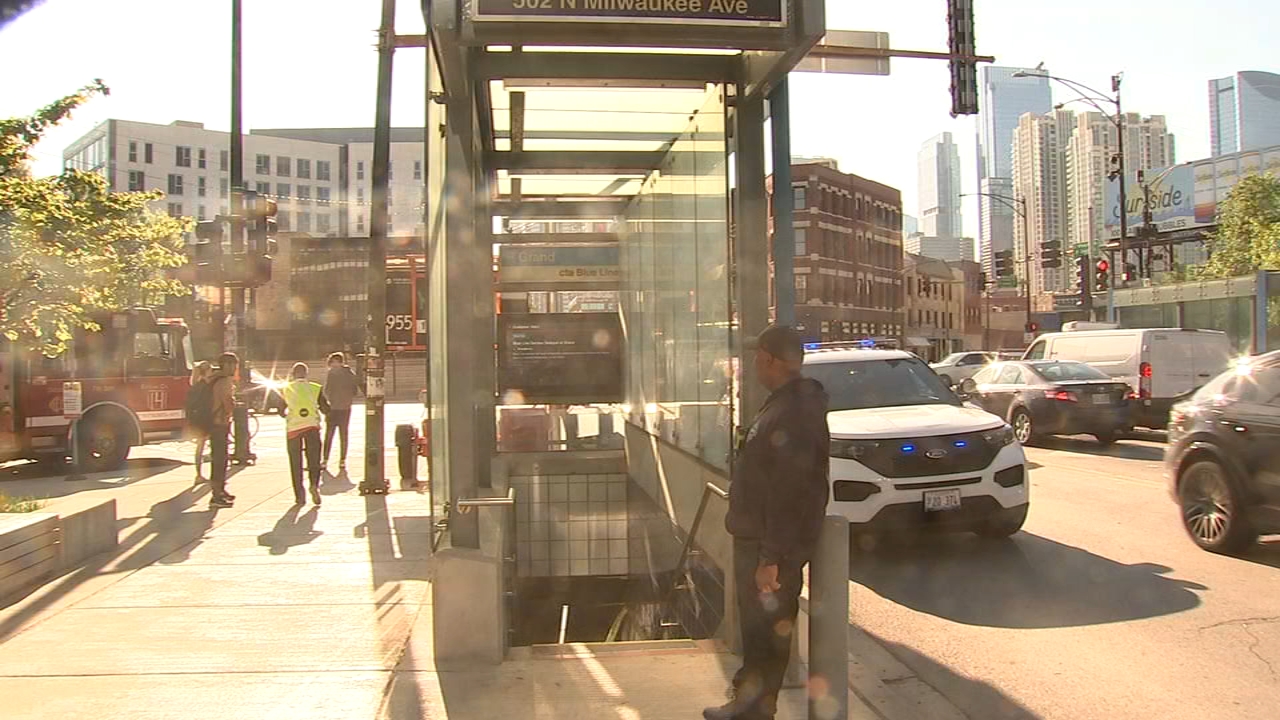 CTA Blue Line service disrupted after man electrocuted on tracks