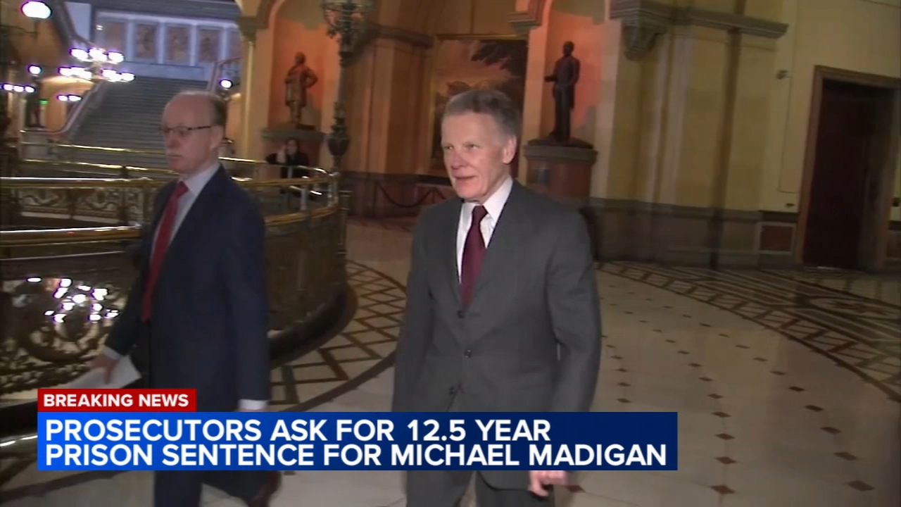 Feds recommend 12.5-year prison sentence for Mike Madigan
