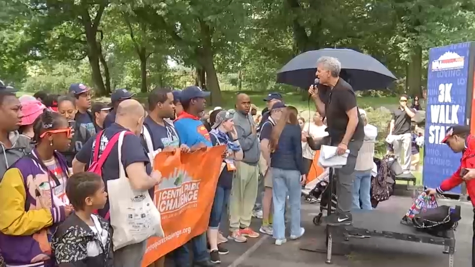 Annual YAI 3K walk held in Central Park