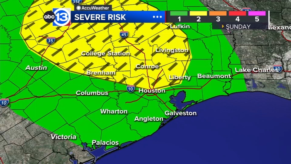 Storm threat follows well into Sunday at the start of hurricane season