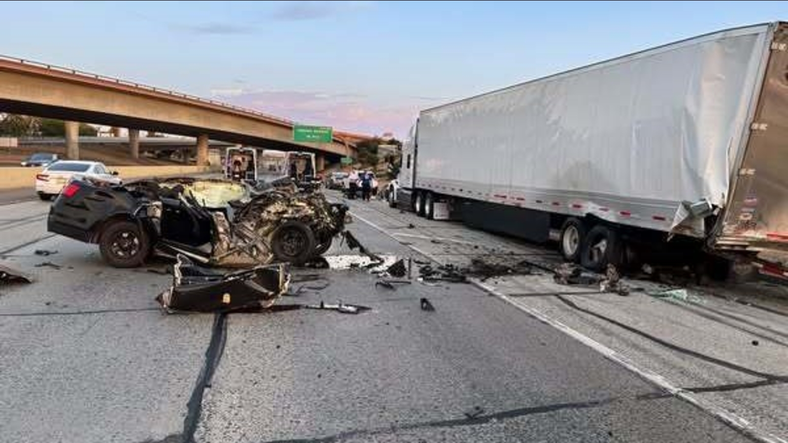 Reckless driver seriously injured in high-speed crash on Highway 99