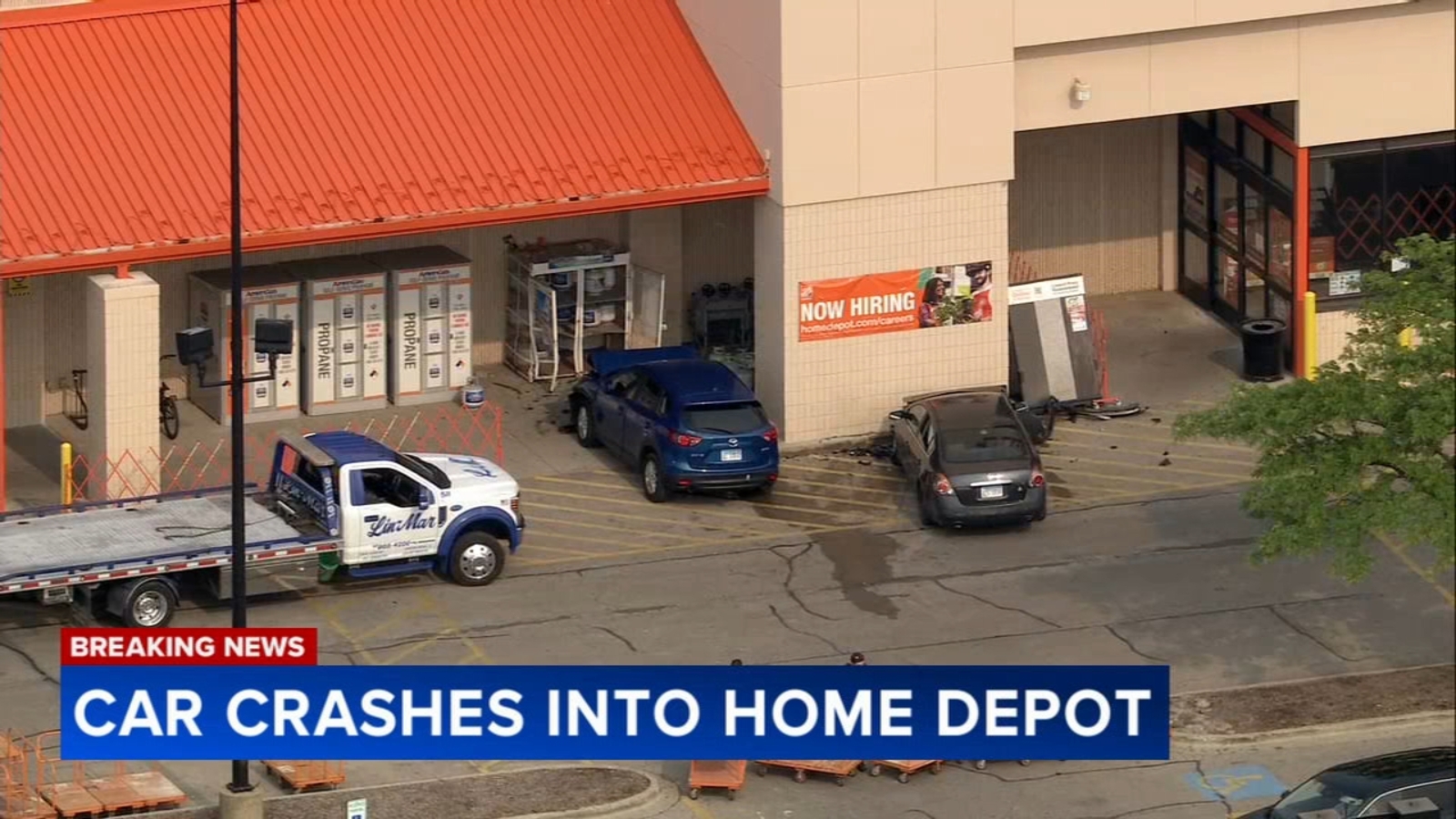 Niles crash: 2 hurt after elderly driver crashes into cars, propane ...