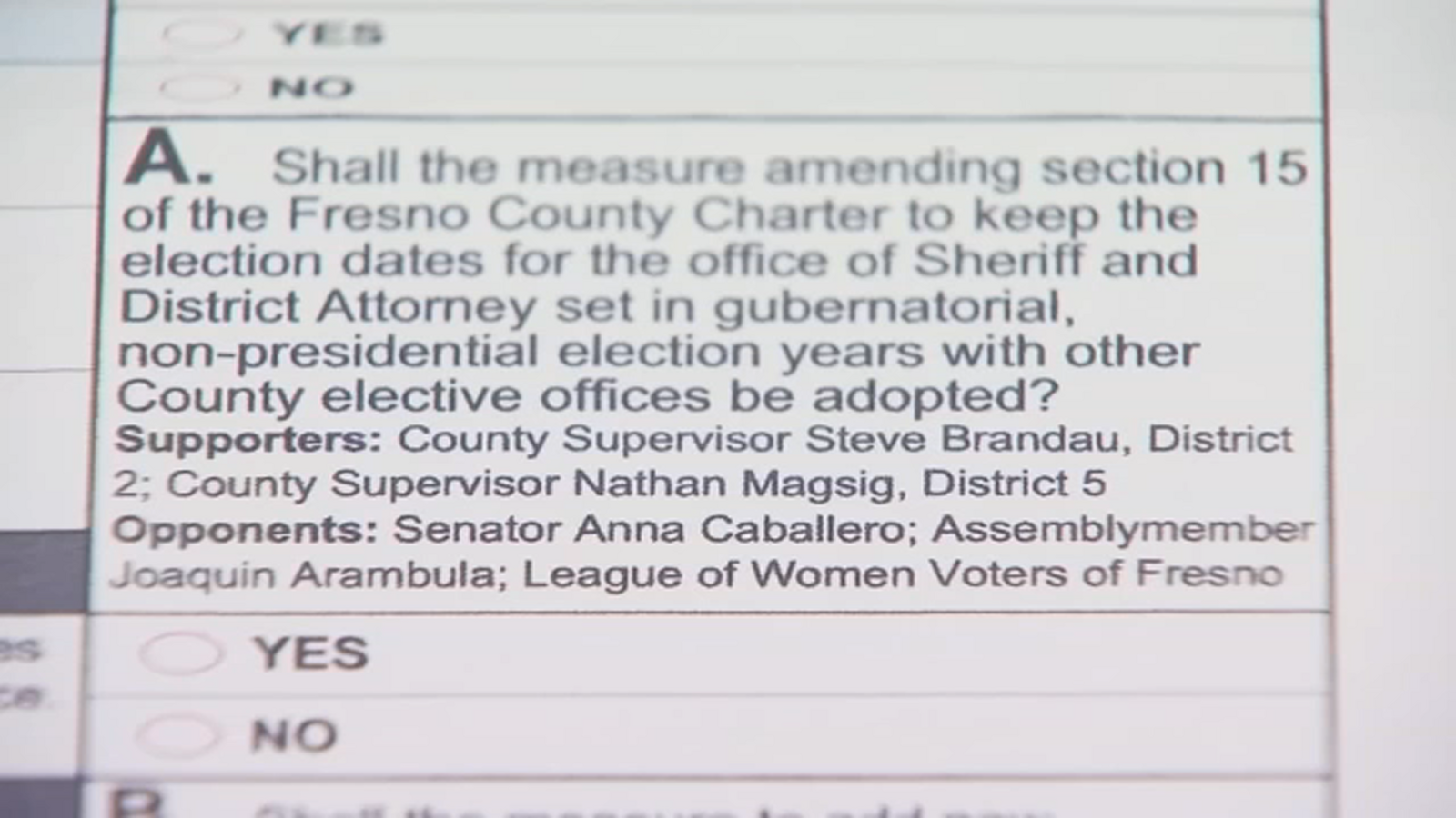 Court ruling invalidates Fresno County Measure A, shifts elections for DA and Sheriff