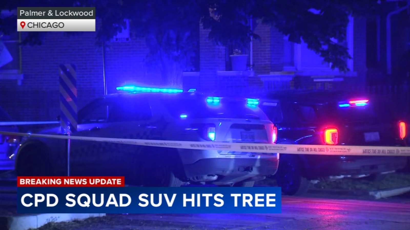 3 Chicago officers injured after crashing into tree while chasing ...