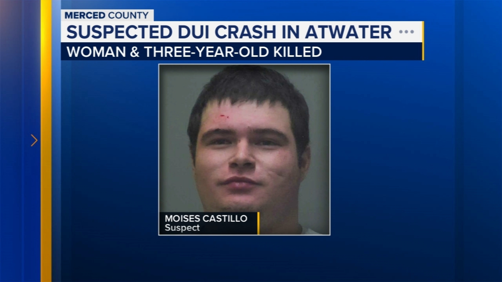 19-year-old arrested for suspected DUI crash that killed woman, 3-year-old child in Atwater