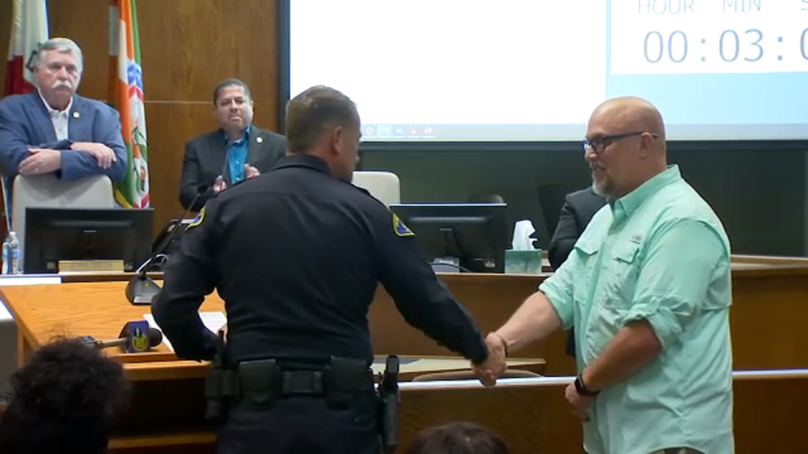 Heroes honored in Monache High School stabbing