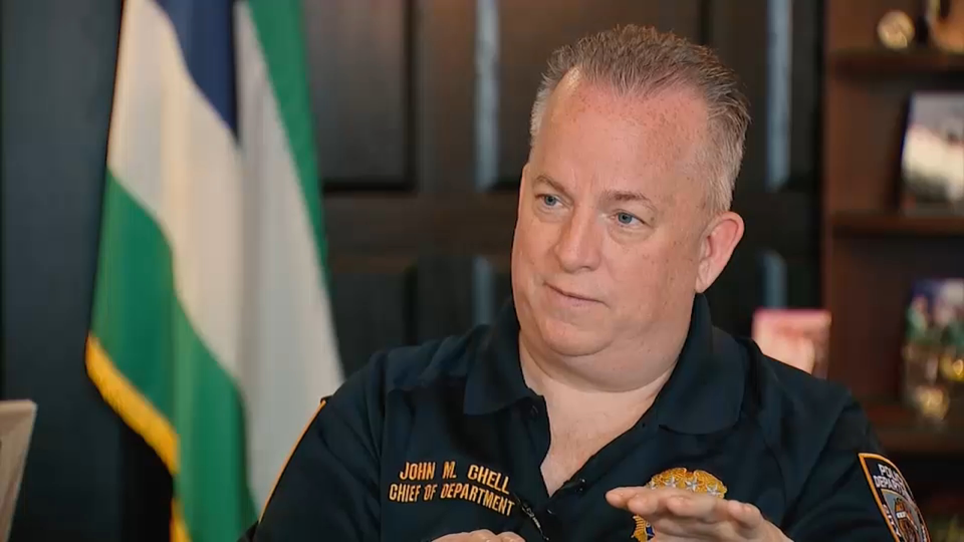 NYPD's highest ranking officer touts decrease in NYC crime