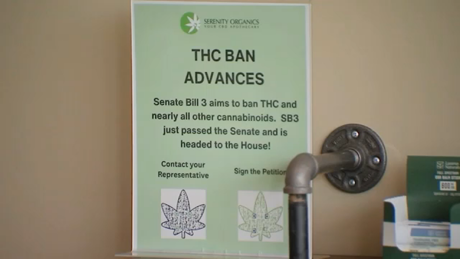 Bill banning THC in Texas awaits Gov. Greg Abbott's signature