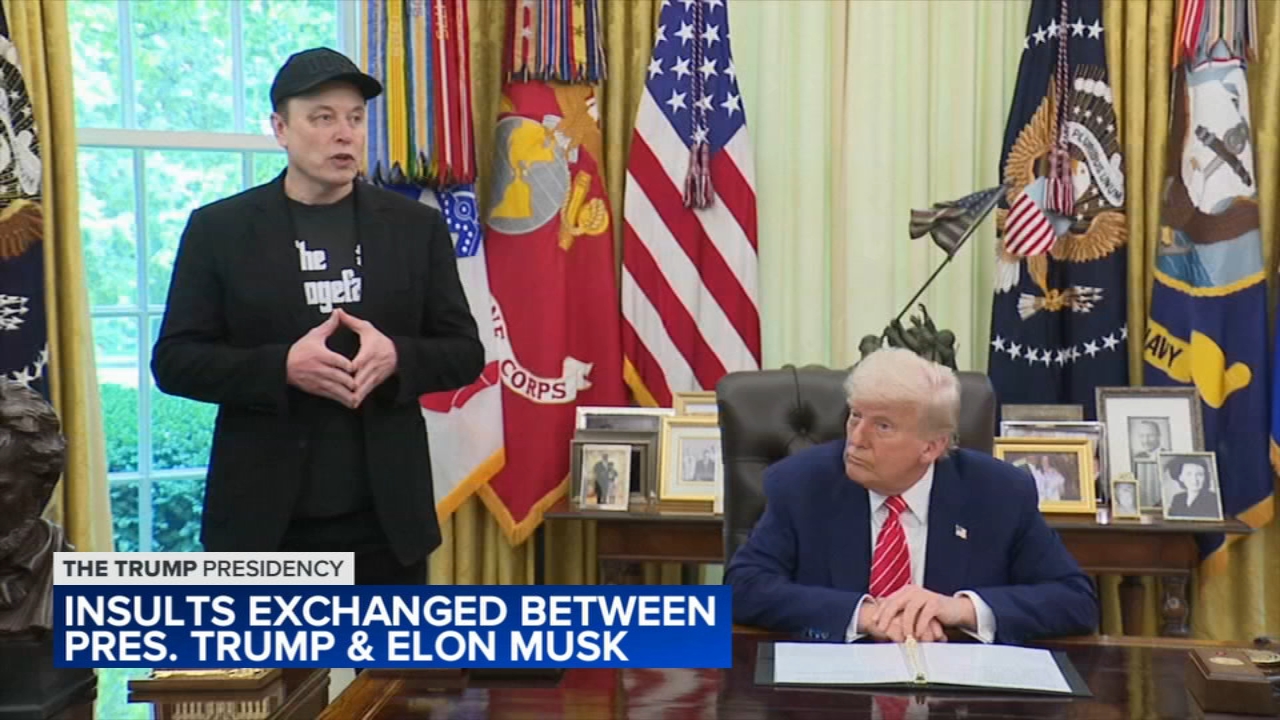 
Trump, Musk exchange insults