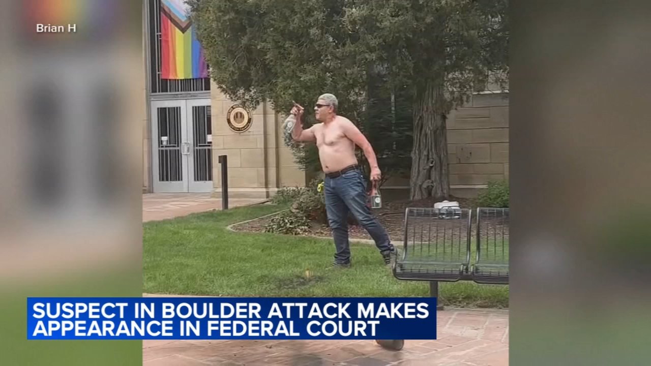 Hate crime suspect in Boulder attack appears in federal court