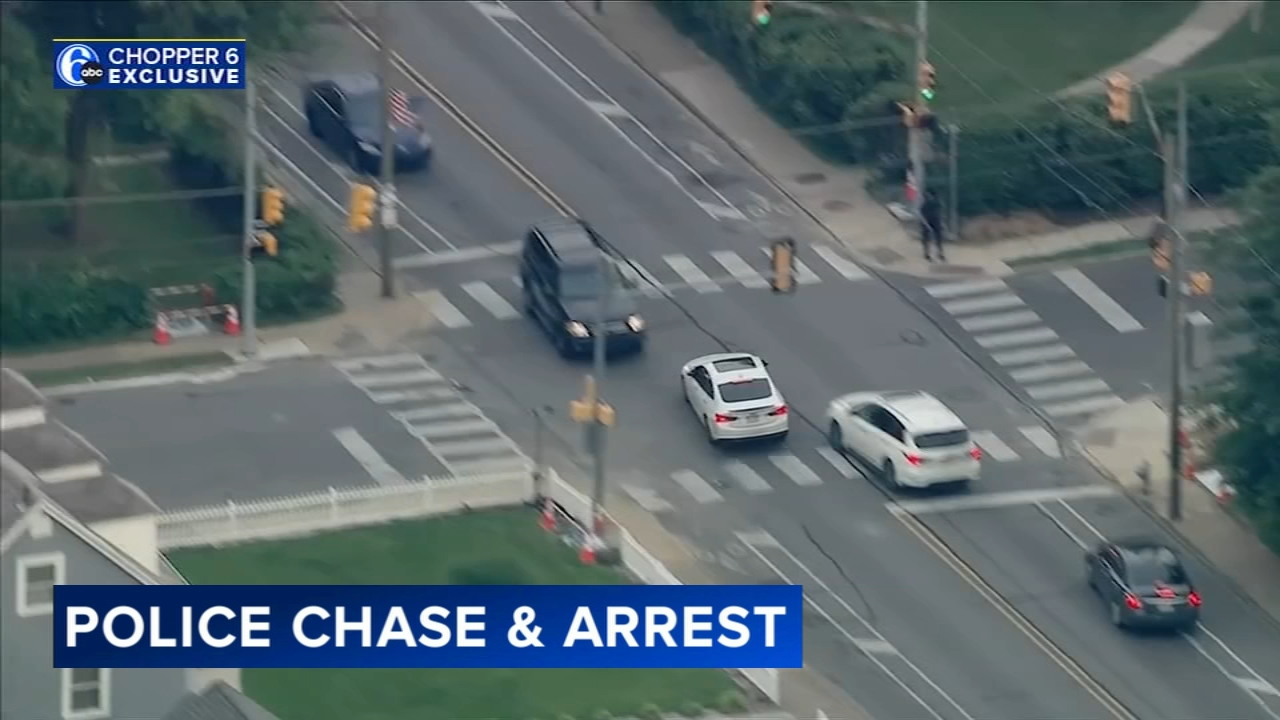 Police ID suspect arrested in Delco after high-speed chase