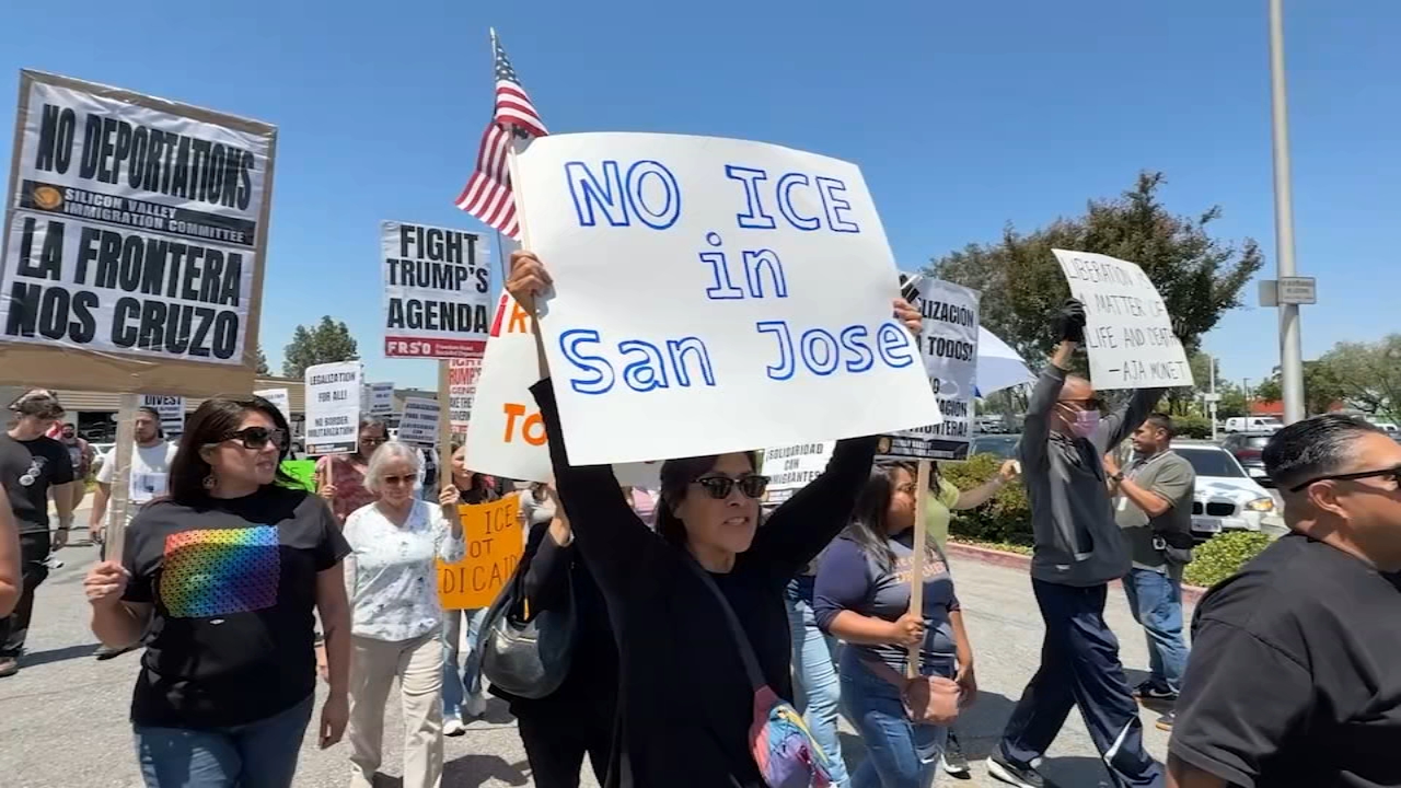 Dozens protest recent ICE activity, detainments in SJ